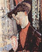 Amedeo Modigliani Portrait of Frank Burty Haviland oil painting artist